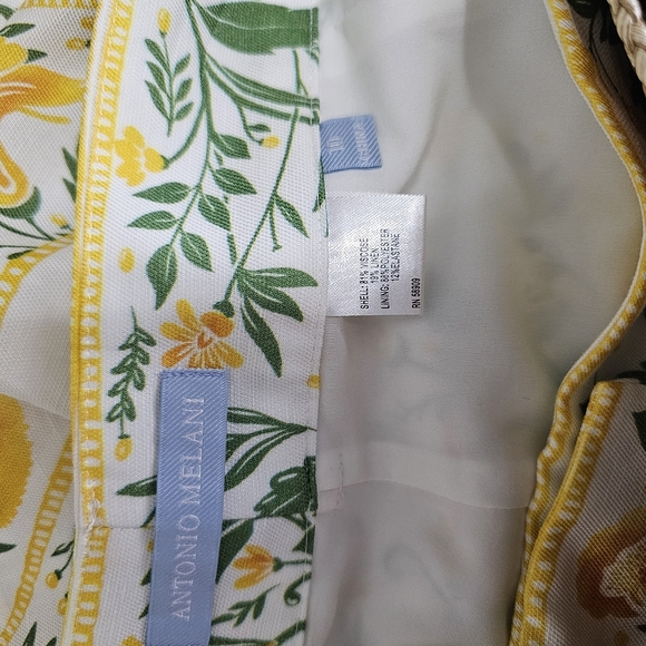 Antonio Melani x Style by Simkins Lindsey Printed Linen Blend Set f - Picture 9 of 11